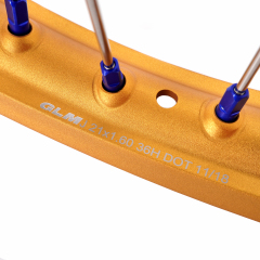 for RM125 RM250 1996-2008-- KKE CNC Dirt Bike Wheels fit Suzuki (Gold Hub/ Black Hub / Red Hub / Gold Rim / Black Rim)