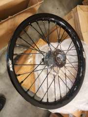 KKE 19/16 Kid's Dirt Bike Wheels Rims Compatible with  KTM 85 SX 2025 / Husqvarna TC 85 2025 / Gas Gas MC 85 Black Hub