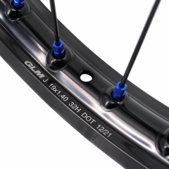 KKE 1.4*19"/1.6*19'' Spoked E-Bike Wheels Rims fit Surron Light Bee X 2019-2025 Blue Hub