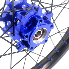 KKE 1.4*19"/1.6*19'' Spoked E-Bike Wheels Rims fit Surron Light Bee X 2019-2025 Blue Hub