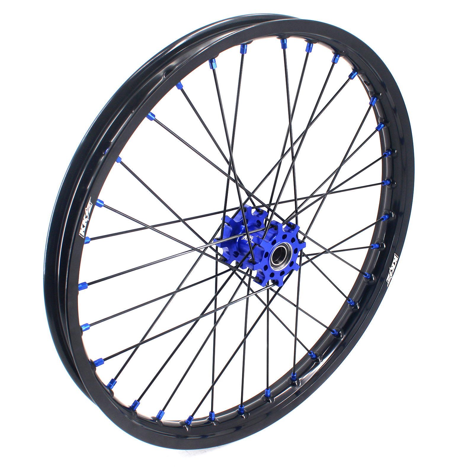KKE 1.4*19"/1.6*19'' Spoked E-Bike Wheels Rims fit Surron Light Bee X 2019-2025 Blue Hub