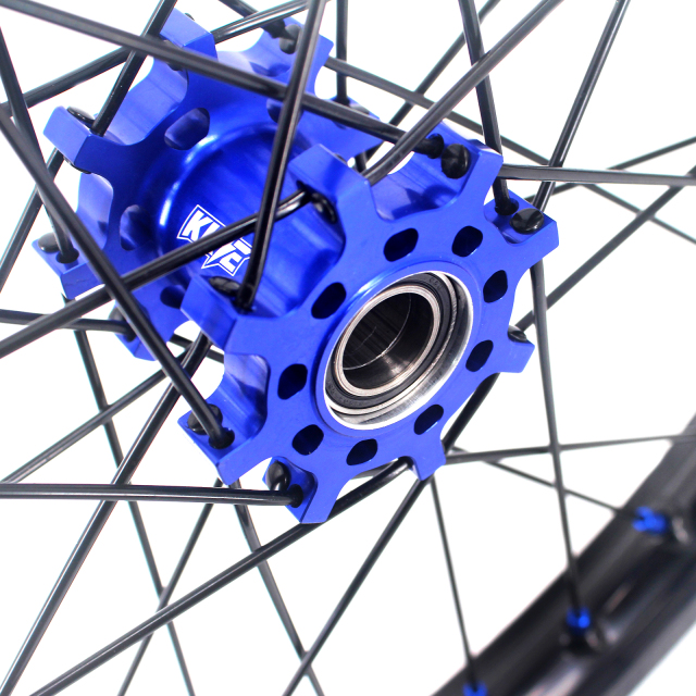 KKE 1.4*19"/1.6*19'' Spoked E-Bike Wheels Rims fit Surron Light Bee X 2019-2025 Blue Hub