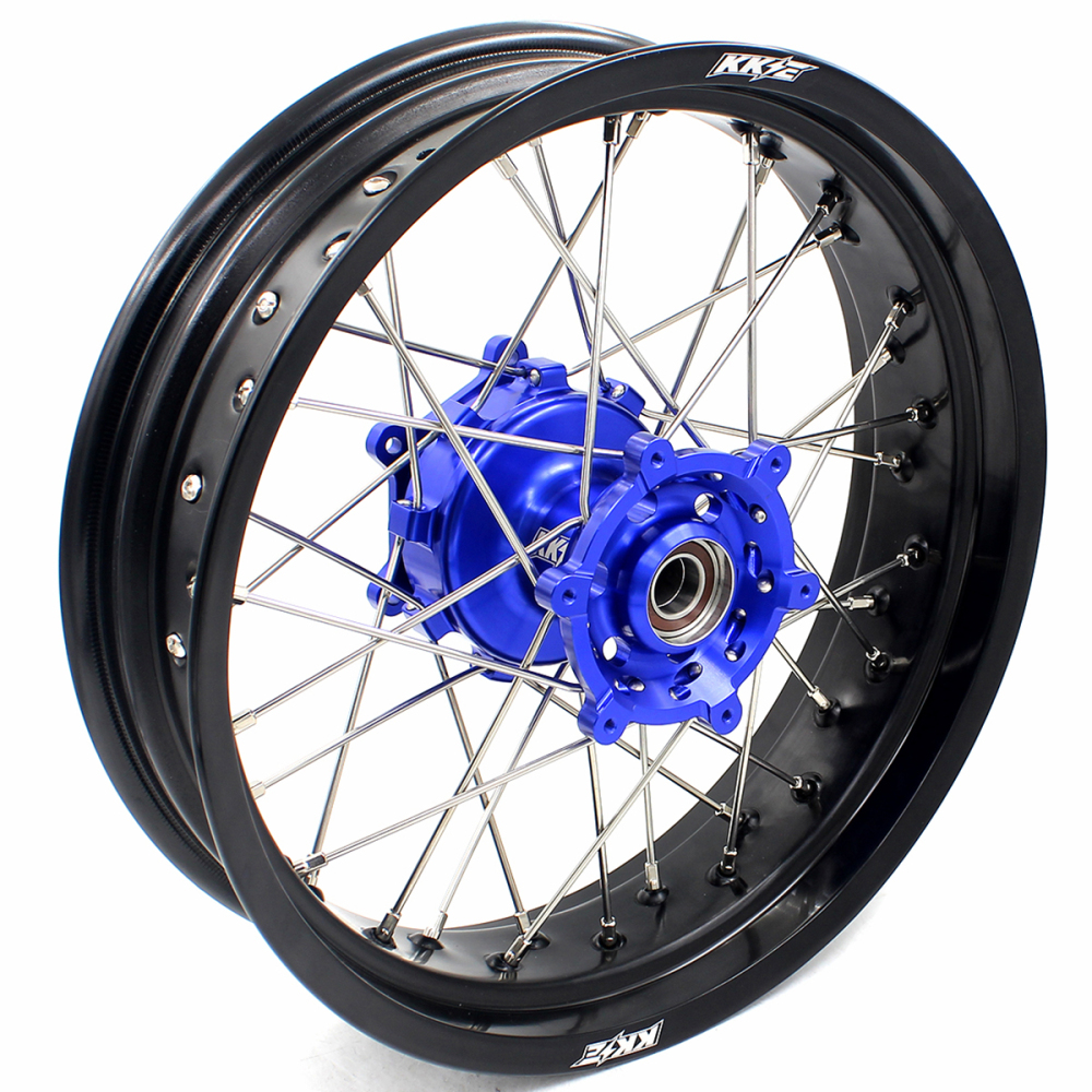 for DRZ400SM 05-25 DRZ400S 00-25 DRZ400 E - KKE Cush Drive Supermoto Motard Wheels fit Suzuki CNC Hubs 3.5*17"/4.25*17"