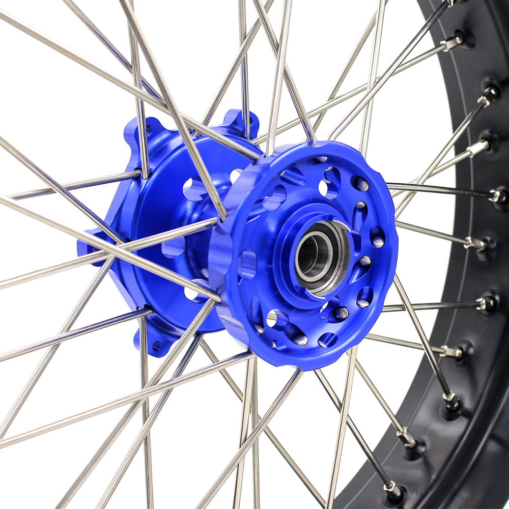 for DRZ400SM 05-25 DRZ400S 00-25 DRZ400 E - KKE Cush Drive Supermoto Motard Wheels fit Suzuki CNC Hubs 3.5*17"/4.25*17"