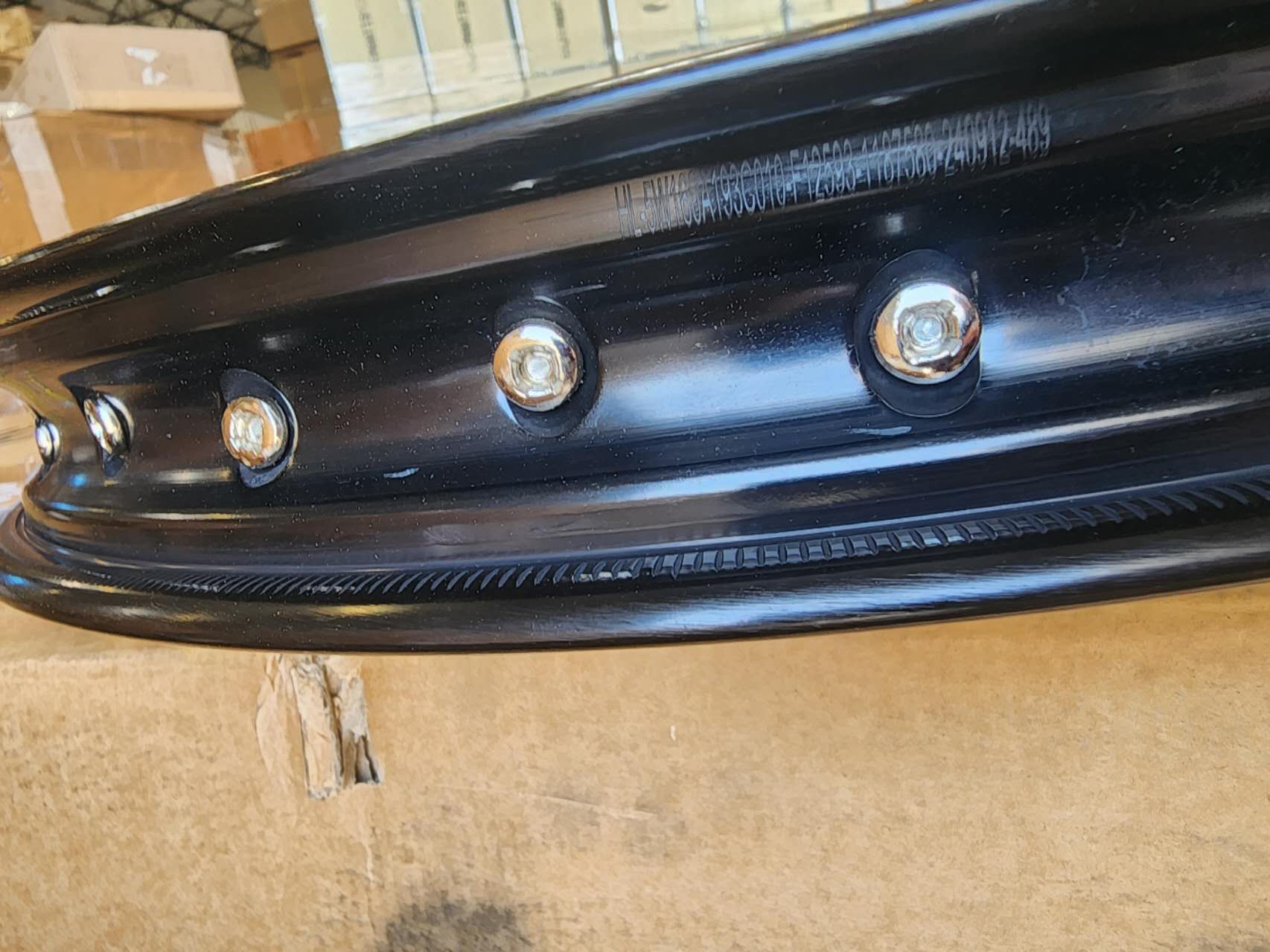 Returned Wheels Compatible with KTM 85 SX 2003-2020 / Husqvarna TC 85 2014 - 2020 -- KKE 19/16 Kid's Dirt Bike WheelsOrange Hub / Silver Nipples