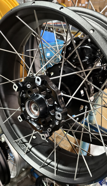 VMX 2.15*21"/4.25*17" Tubeless Wheels Rims Fit for BMW F800GS 2008-2020 Black Hub Black Rim