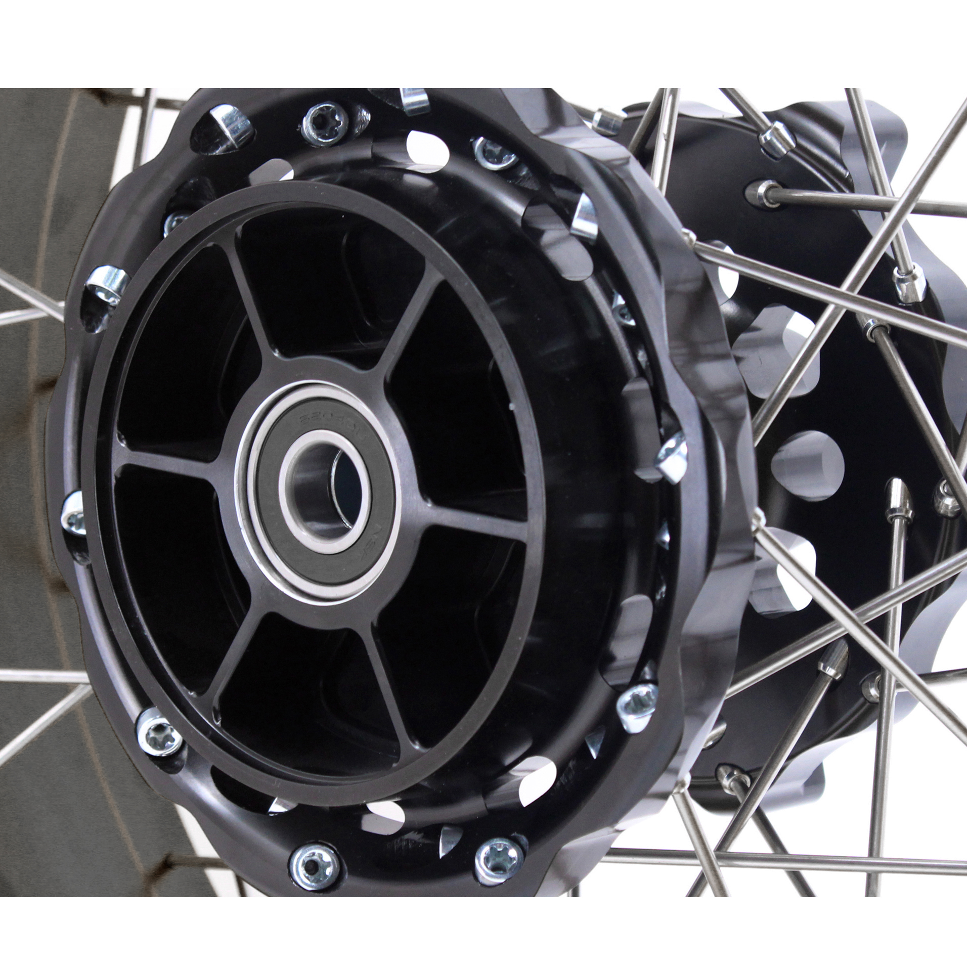 New Other Wheels  for BMW F800GS 2008-2020 --VMX 2.15*21"/4.25*17" Tubeless Wheels Rims Black Hub Black Rim