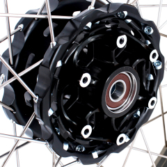 VMX 2.15*21"/4.25*17" Tubeless Wheels Rims Fit for BMW F800GS 2008-2020 Black Hub Black Rim