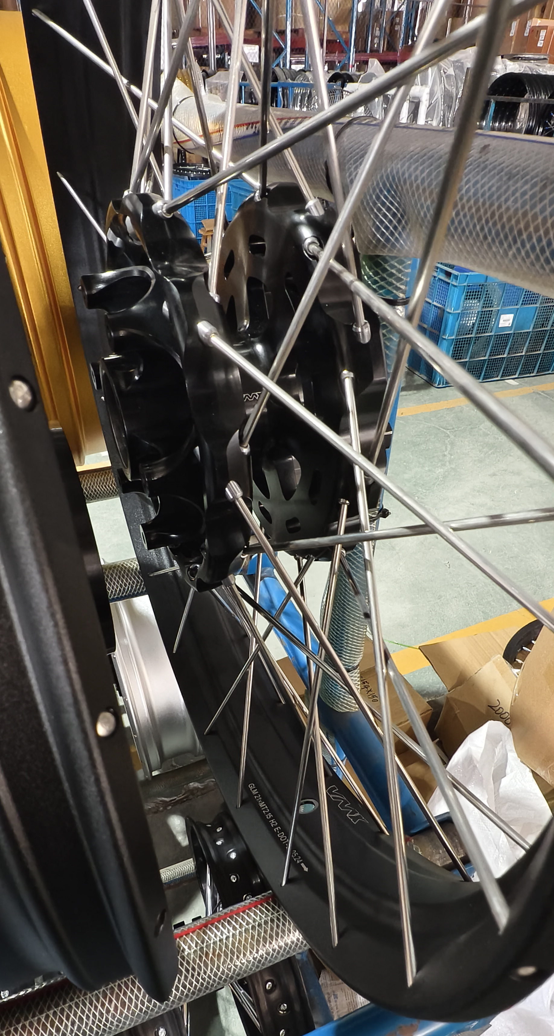 New Other Wheels  for BMW F800GS 2008-2020 --VMX 2.15*21"/4.25*17" Tubeless Wheels Rims Black Hub Black Rim