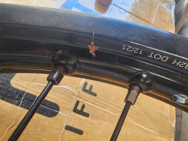 Returned Wheels for Surron Light Bee X 2019-2025 -- KKE 1.4*19"/1.6*19'' Spoked E-Bike Wheels Rim Titanium Hub