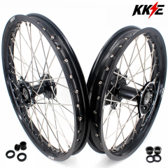 for Honda CRF250R 2014-2025 CRF450R 13-2025 ---KKE Dirt Bike Wheels Rims (Gold Hub/ Black Hub / Red Hub / Gold Rim / Black Rim)