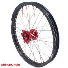 for Honda CRF250R 2014-2025 CRF450R 13-2025 ---KKE Dirt Bike Wheels Rims (Gold Hub/ Black Hub / Red Hub / Gold Rim / Black Rim)