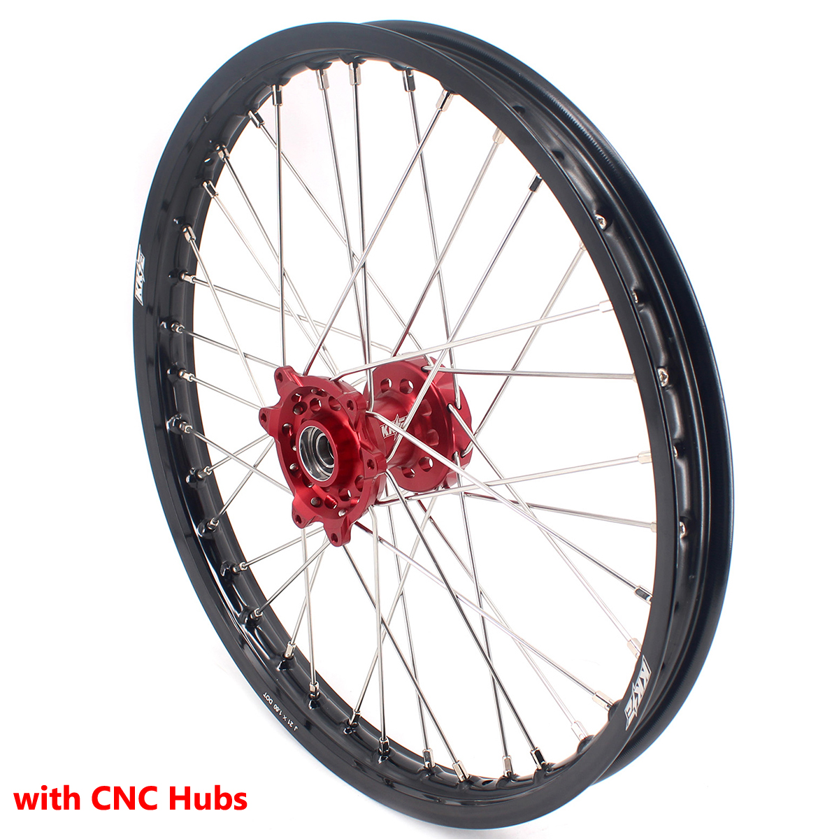 for Honda CRF250R 2014-2026 CRF450R 13-2026 ---KKE Dirt Bike Wheels Rims (Gold Hub/ Black Hub / Red Hub / Gold Rim / Black Rim)