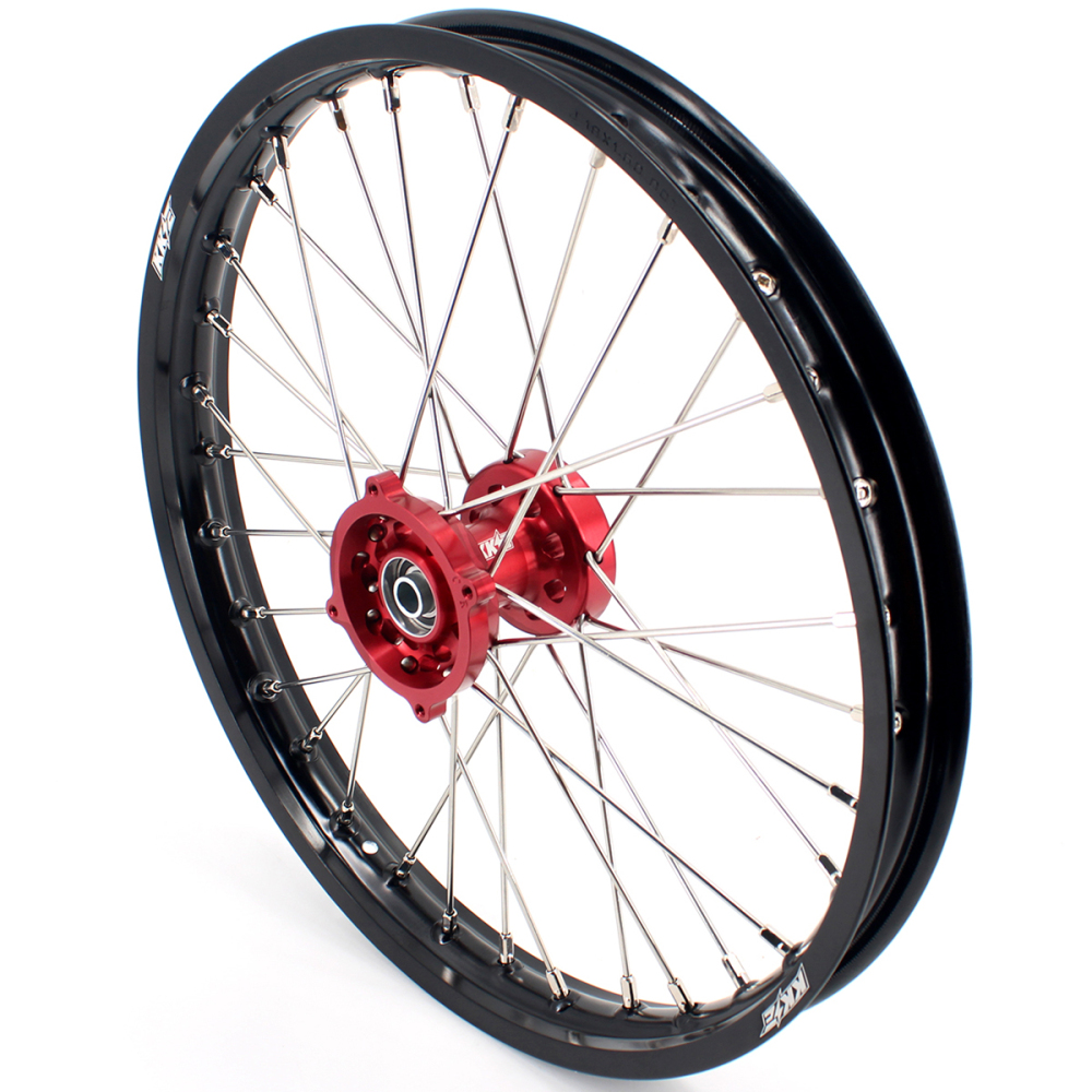 fit HONDA CRF150R CRF150RB 2007-2024  -- KKE Dirt Bike Kid's Front & Rear Wheels Rims Set Multi Specification (Blue Red Black Silver)