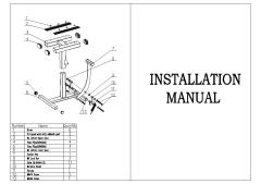Motorcycle Motocross Dirt Bike Pit Bike Adjustable Steel Lift Jack Stand Red