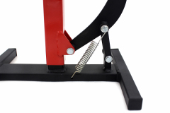 Motorcycle Motocross Dirt Bike Pit Bike Adjustable Steel Lift Jack Stand Red