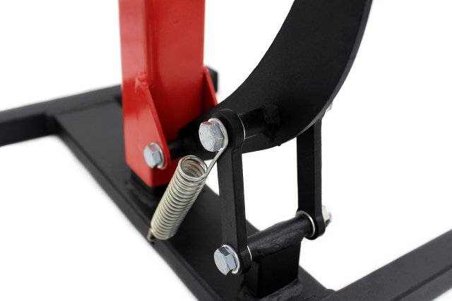 Motorcycle Motocross Dirt Bike Pit Bike Adjustable Steel Lift Jack Stand Red