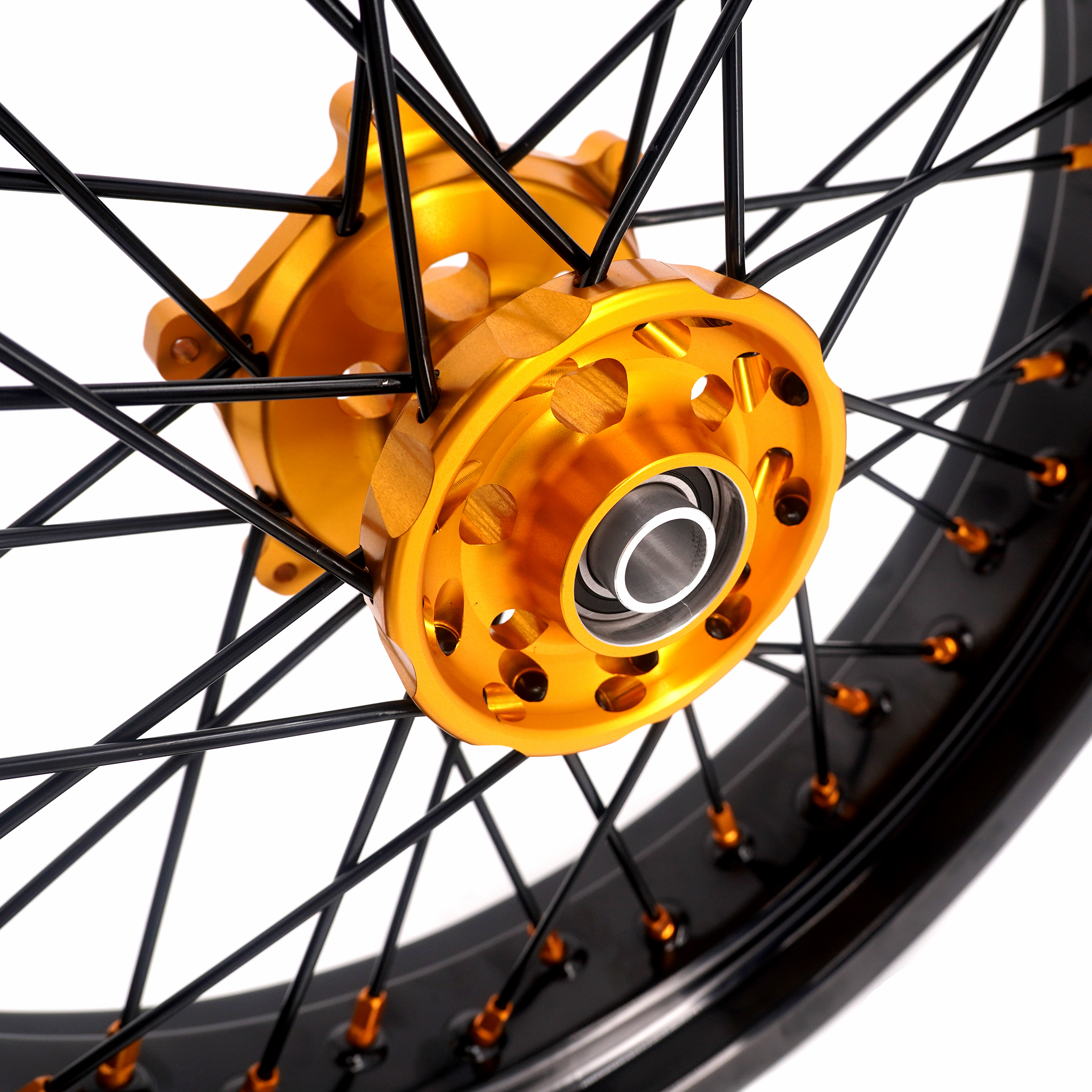 Silver Rim Motard for RM125 RM250 1996-2008-- KKE CNC Supermoto 3.5*17