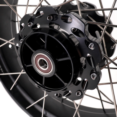 for Tenere 700 -- VMX 2.15*21"/4.25*18" Tubeless Wheels Compatible with Honda Yamaha Tenere 700 2019 - 2025 Black Rims
