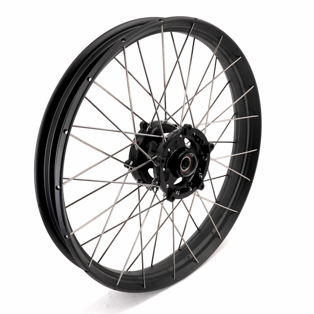 for Tenere 700 -- VMX 2.15*21"/4.25*18" Tubeless Wheels Compatible with Honda Yamaha Tenere 700 2019 - 2025 Black Rims