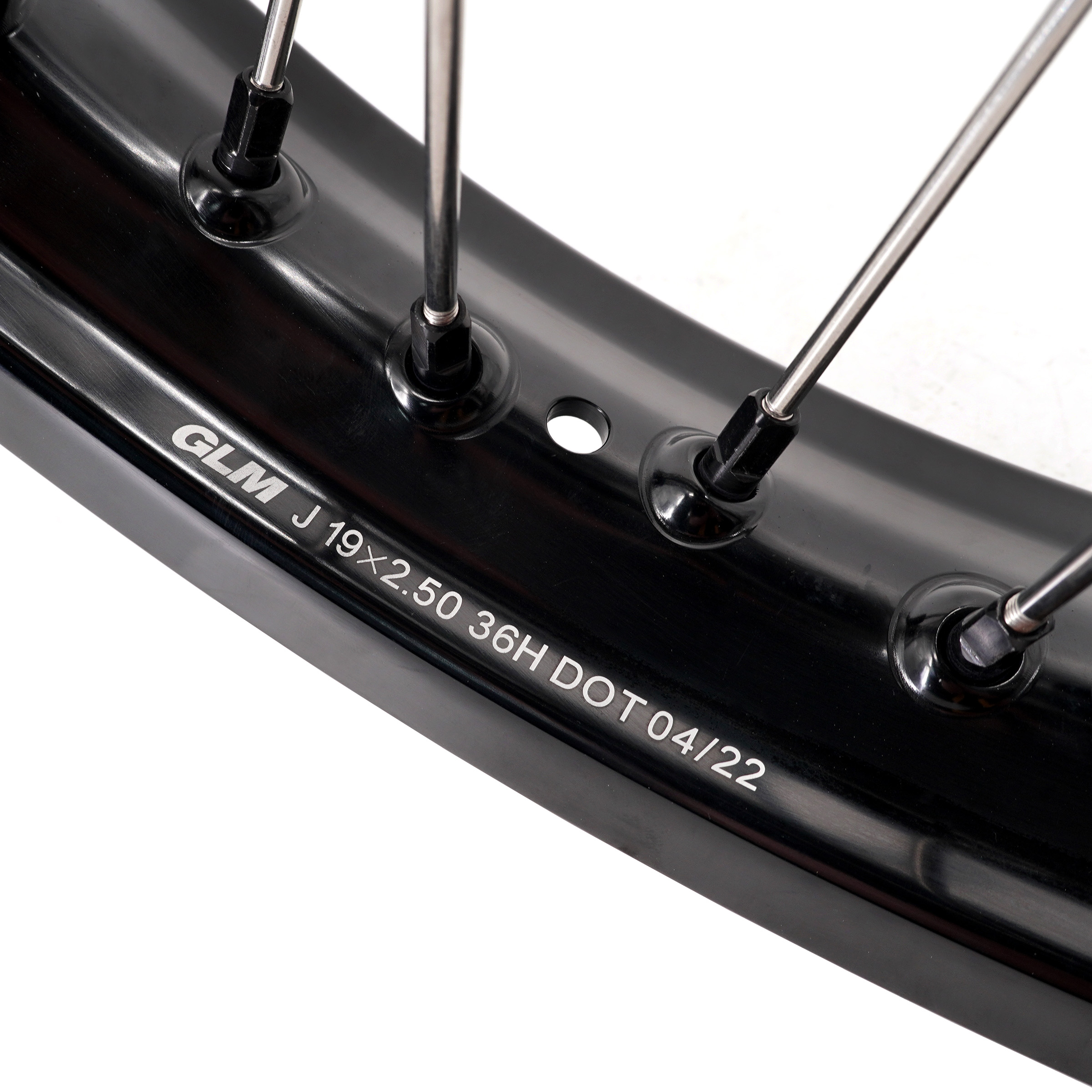 KKE Wheels fit KTM 390 Adventure 2020-2021 2.5*19"/3.5*17" Black Hub Black Rim, Tubed Wheels