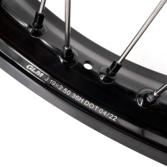 KKE Wheels fit KTM 390 Adventure 2020-2021 2.5*19"/3.5*17" Black Hub Black Rim, Tubed Wheels
