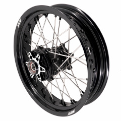 KKE Wheels fit KTM 390 Adventure 2020-2021 2.5*19"/3.5*17" Black Hub Black Rim, Tubed Wheels