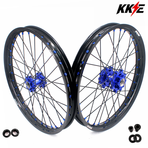 for Surron Light Bee-X 2019-2025 -- KKE 1.4*19" & 1.6*19" Electric Dirt Bike Wheels e-Bike Rims ( Blue Hub /Gold Hub/ Black Hub / Red Hub/ Purple Hub)