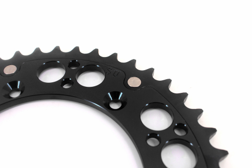 KKE 44T - 51T Hybrid Rear Sprocket for Suzuki RM125 RM250 RMZ250 RMZ450 DRZ400 DRZ400E DRZ400S DRZ400SM (Gold / Blue / Red / Black)