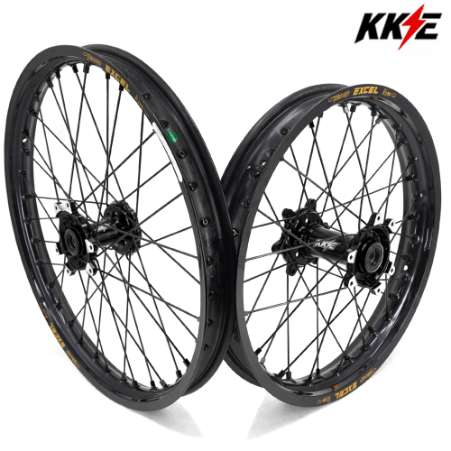 fit Surron Ultra Bee 2023-2025 Excel Rims - - KKE 1.6*21"/2.15*18" Electric Bike Wheels E-Bike (Black Hub / Gold Hub/ Red Hub/ Blue Hub / Purple Hub)