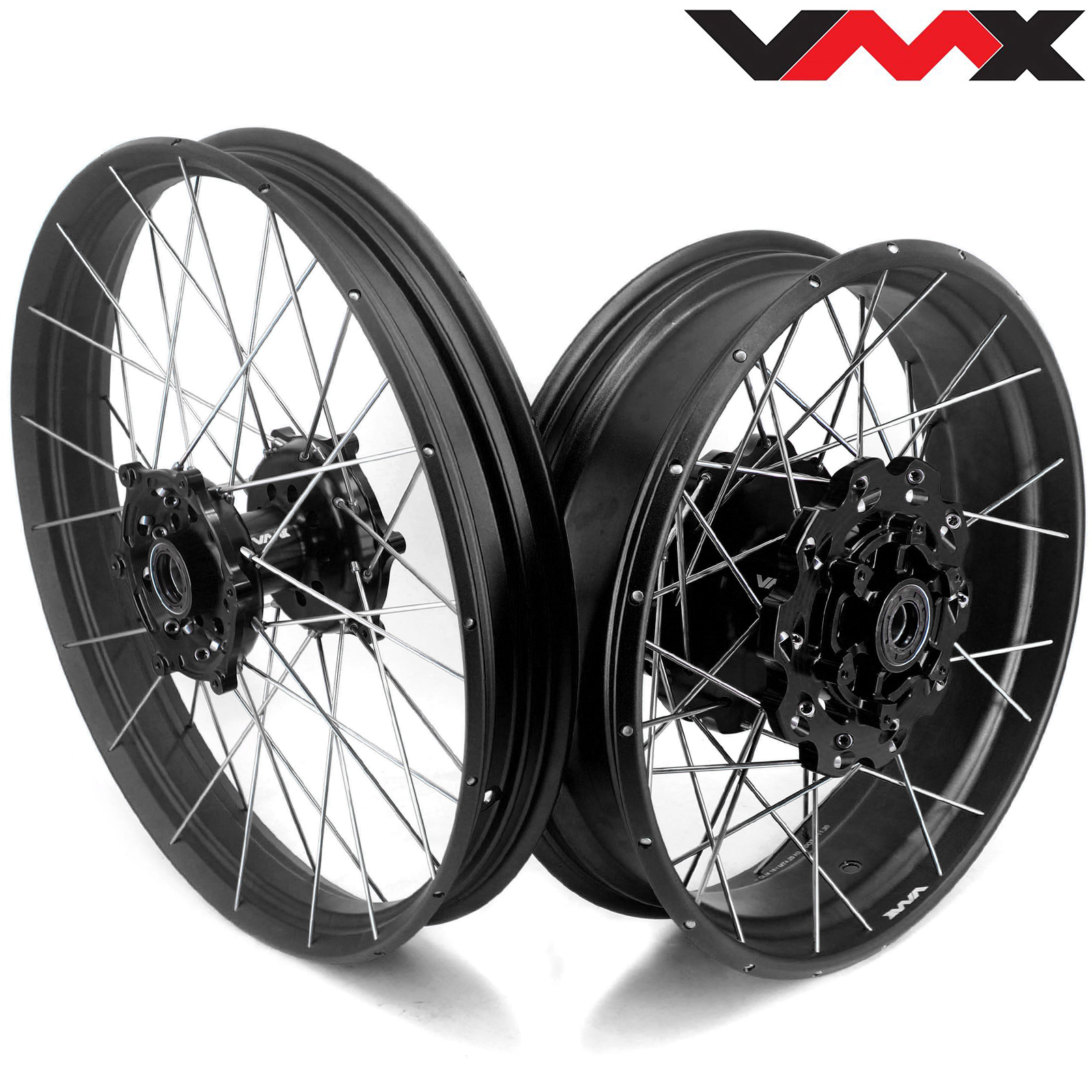 for KTM 1290 / 1090 / 890 / 790 --VMX 21/18 Tubeless Wheels for KTM 1090 Adventure R 2017-2019 / KTM 1290 Adventure 2017-2020