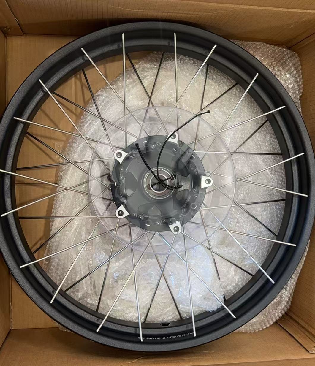 Returned Wheels for Tenere 700 -- VMX 2.5*19"/4.25*17" Tubeless Wheels Compatible with Yamaha Tenere 700 2019 - 2025 Black Rims