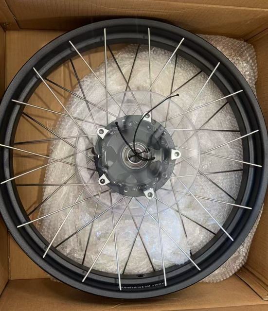 Returned Wheels for Tenere 700 -- VMX 2.5*19"/4.25*17" Tubeless Wheels Compatible with Yamaha Tenere 700 2019 - 2025 Black Rims
