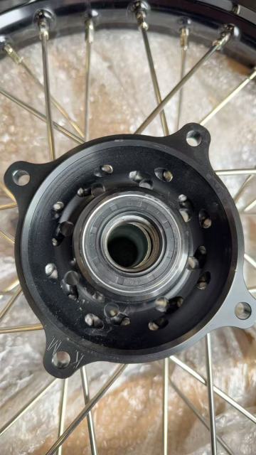 19/16 Returned Wheels for KTM 85 SX 2025-2026/ Husqvarna TC 85 2025 / Gas Gas MC 85 --KKE Kid's Dirt Bike Wheels Rims Black Hub