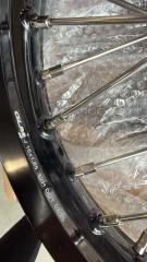 19/16 Returned Wheels for KTM 85 SX 2025-2026/ Husqvarna TC 85 2025 / Gas Gas MC 85 --KKE Kid's Dirt Bike Wheels Rims Black Hub