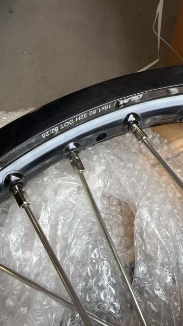 19/16 Returned Wheels for KTM 85 SX 2025-2026/ Husqvarna TC 85 2025 / Gas Gas MC 85 --KKE Kid's Dirt Bike Wheels Rims Black Hub