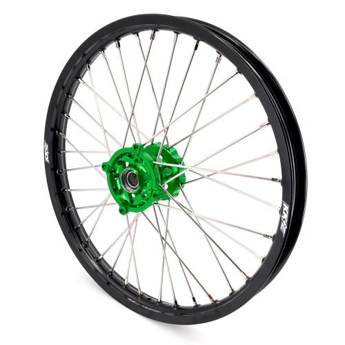 21" Front Rim fit Kawasaki KX250F KX450F 2006-2021/ KX250X KX450X KX250 KX125 KX450 -- KKE Dirt Bike Wheel CNC Green Hub