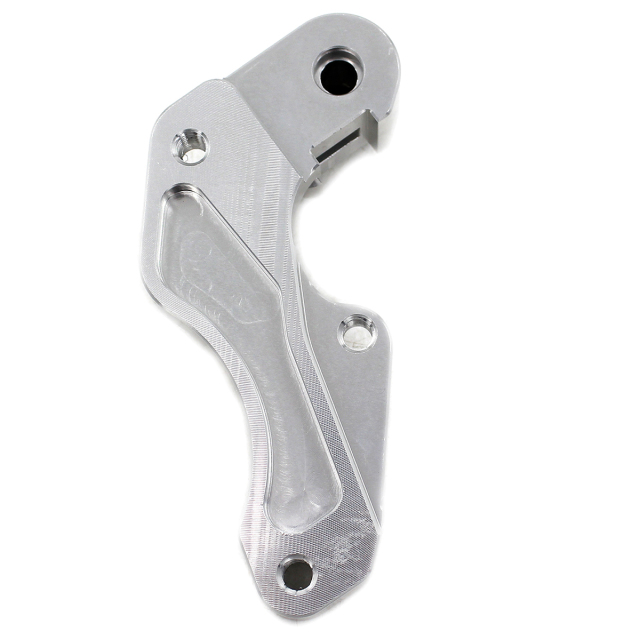 KKE Silver Bracket Adapter fit KAWASAKI KX250F KX450F for 320mm Oversize Front Disc