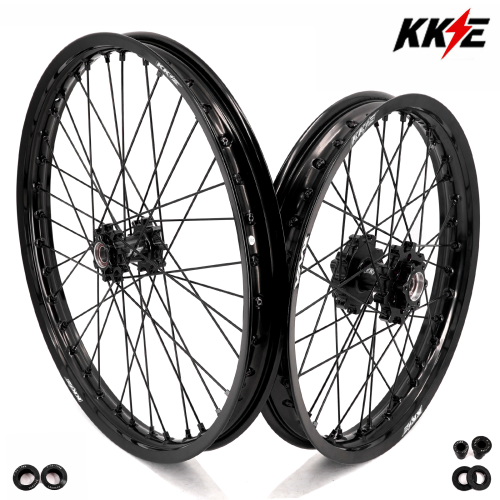 21/18 Rims for Surron Light Bee-X 2019-2025 -- KKE 1.6*21" & 1.85*18" Electric Dirt Bike Wheels e-Bike Rims (Gold Hub/ Black Hub / Red Hub / Blue Hub / Purple Hub)