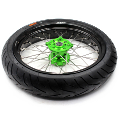 KKE 3.5/4.25 Supermoto CST Tire Wheels Set fit KAWASAKI KX250F KX450F 2006-2018 KX25X KX450X 2022-2024 KX250 KX450