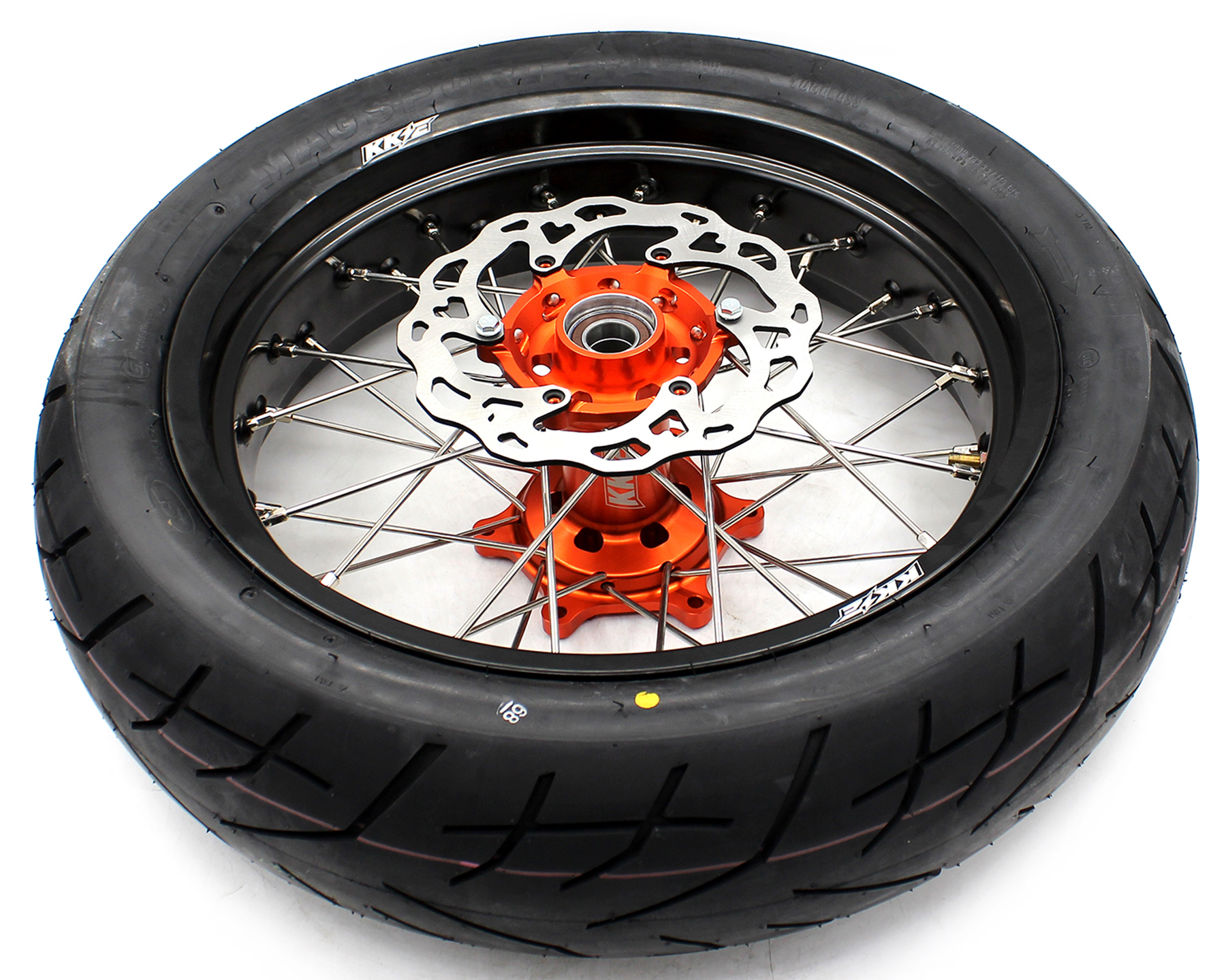 KKE 3.5/4.25 Motorcycle Supermoto Wheels With CST Tire Fit KTM SX EXC ...