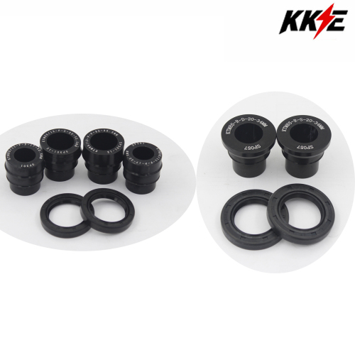 KKE Black Front & Rear Spacers Bushings for KKE Wheels that for KTM 85 SX 2003 - 2026