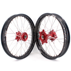 19" /19" Rims fit Honda CRF250R 04 - 13 CRF50R 02 - 12 - KKE Flat Track Wheels Wheels Set CNC Hubs (Silver, Black, Blue, Red, Gold,Purple)