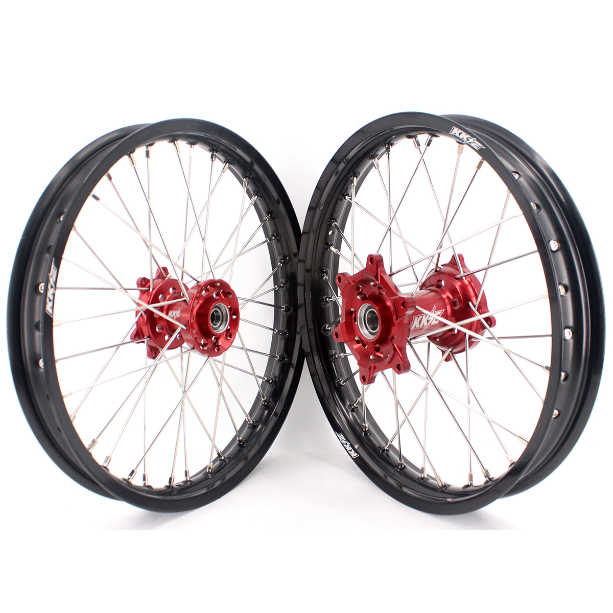 19" /19" Rims fit Honda CRF250R CRF450R 2014-2026 CRF450RL 2019-2026 - KKE Flat Track Wheels Wheels Set CNC Hubs (Silver, Black, Blue, Red, Gold,Purple)