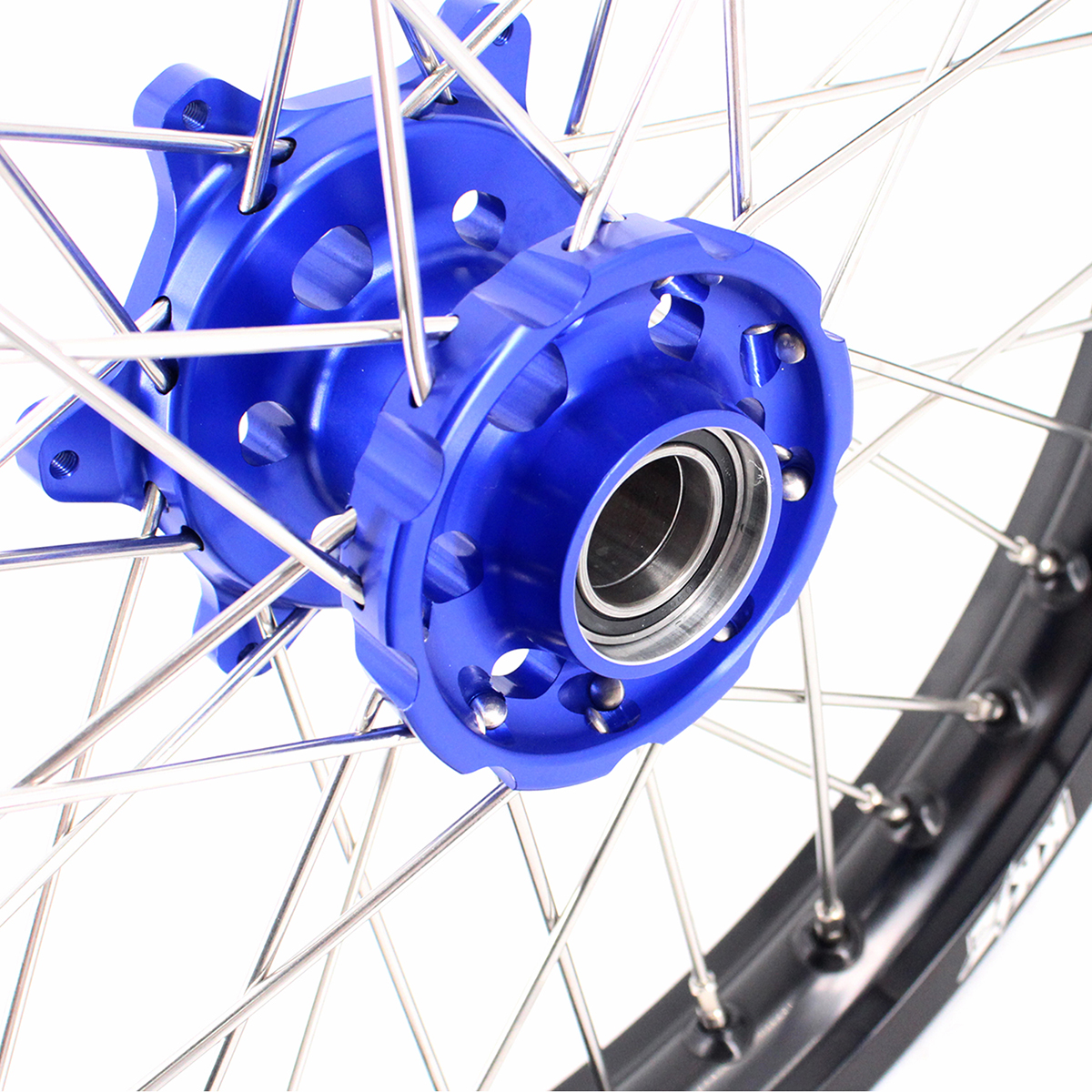 19" /19" Rims for KTM 125-530CC- KKE Flat Track Wheels for KTM 125-530CC XCW EXC EXCW 2000-2026 / Husqvarna TE TC FE FC 125cc-501cc 2014-2026 CNC Hubs (Silver, Black, Blue, Red, Gold,Purple)