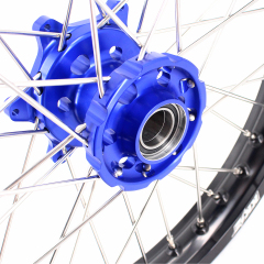 19" /19" Rims for KTM 125-530CC-KKE Flat Track Wheels for KTM 125-530CC XCW EXC EXCW 2000-2025 / Husqvarna TE TC FE FC 125cc-501cc 2014-2024 All Black