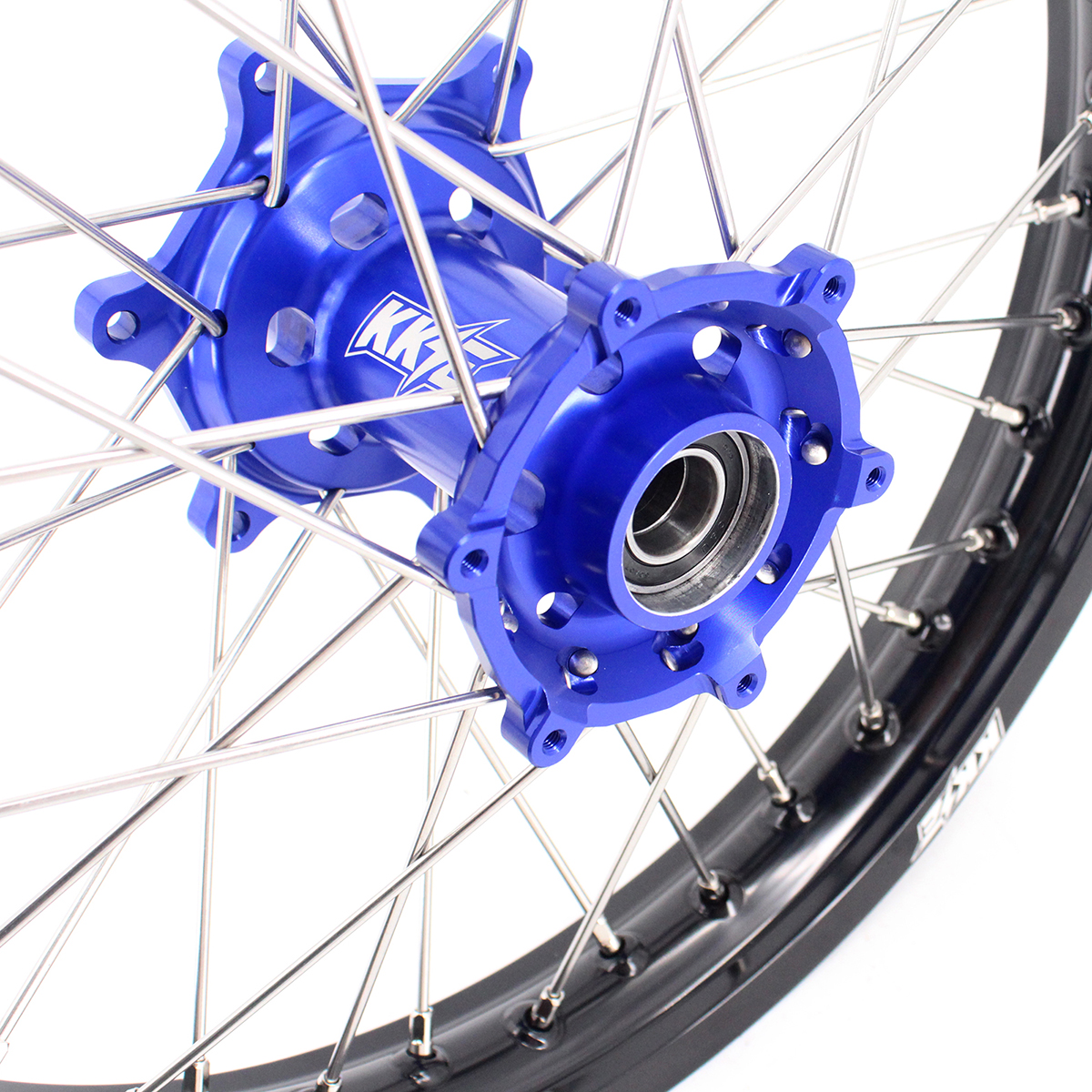 19" /19" Rims for KTM 125-530CC- KKE Flat Track Wheels for KTM 125-530CC XCW EXC EXCW 2000-2026 / Husqvarna TE TC FE FC 125cc-501cc 2014-2026 CNC Hubs (Silver, Black, Blue, Red, Gold,Purple)