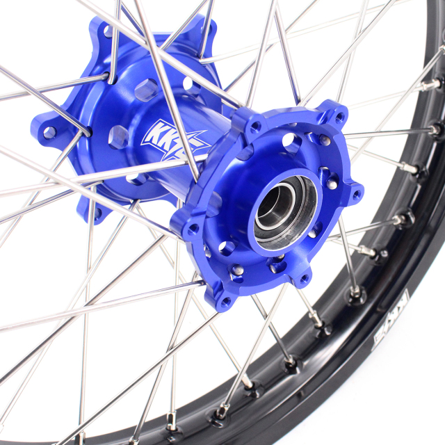 19" /19" Rims for KTM 125-530CC-KKE Flat Track Wheels for KTM 125-530CC XCW EXC EXCW 2000-2025 / Husqvarna TE TC FE FC 125cc-501cc 2014-2024 All Black