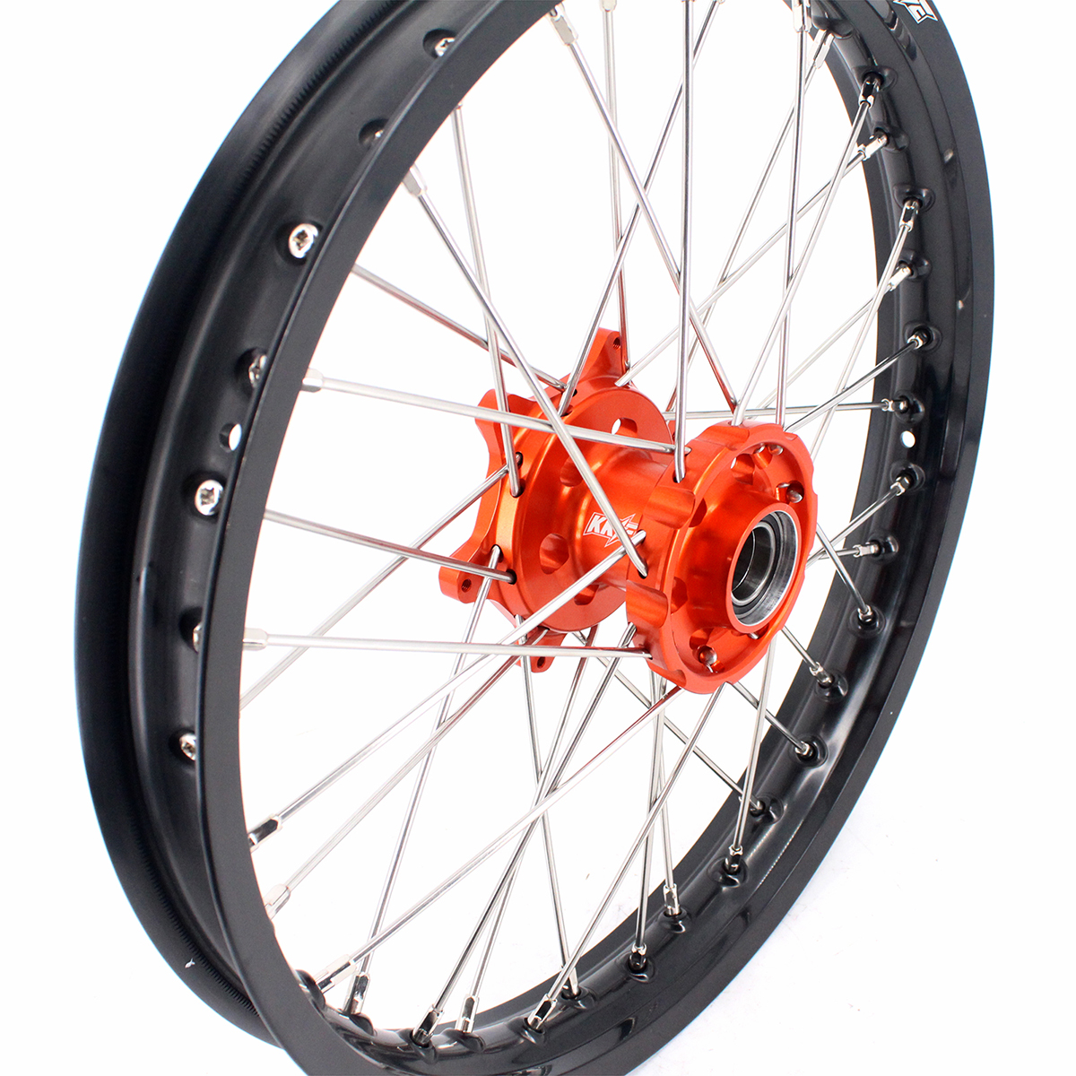 19" /19" Rims for KTM 125-530CC- KKE Flat Track Wheels for KTM 125-530CC XCW EXC EXCW 2000-2026 / Husqvarna TE TC FE FC 125cc-501cc 2014-2026 CNC Hubs (Silver, Black, Blue, Red, Gold,Purple)