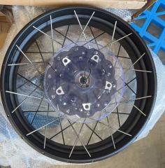 New Other Wheels for Tenere 700 -- VMX 2.5*19"/4.25*17" Tubeless Wheels Compatible with Yamaha Tenere 700 2019 - 2025 Black Rims